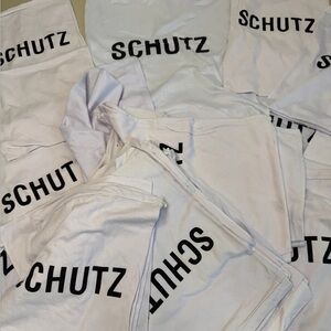 SCHUTZ White Dust Bags LOT of 40